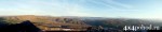 Вид с пещерного города Тепе-Кермен.