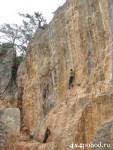 Скалолазы на Никитских скалах, г. Ялта