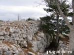 Оборонительные стены на Алупка-Исар