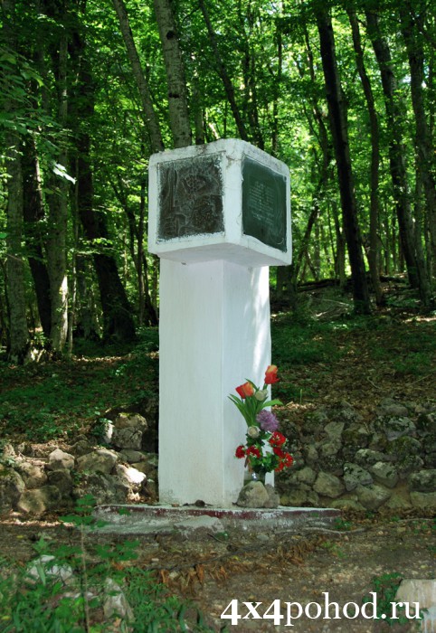 Памятник партизанам.
