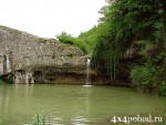 Водопад Упа (Упу). (около с. Родное, Бахчисарайский р-н).