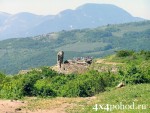 Развалины крепости Фуна. (под горой Демерджи, над г. Алушта).